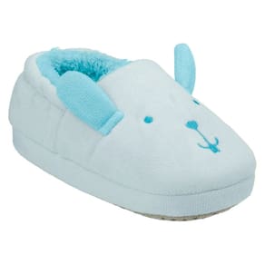 Pantufa Infantil Bebê Menino Masculino Coelho Azul Pimpolho
