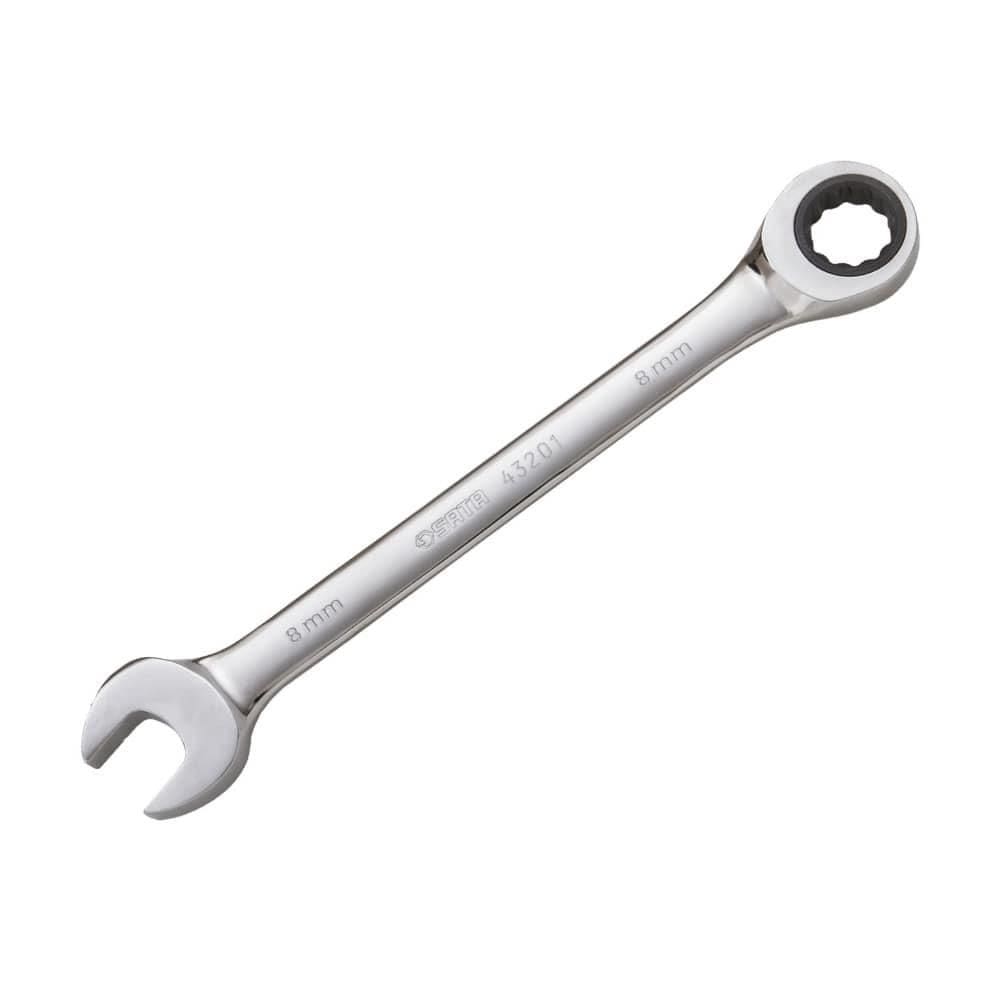 Chave Combinada Sata com Catraca Cromo Vanádio 8mm