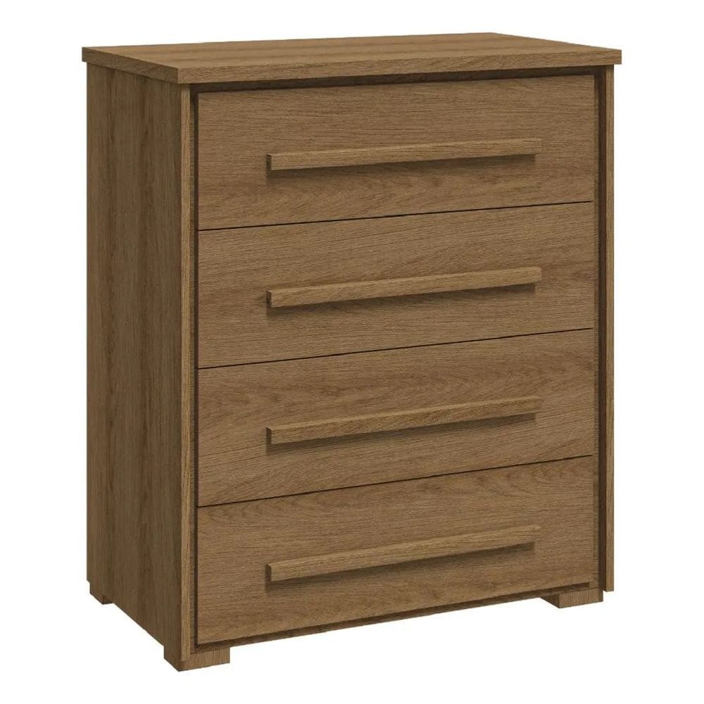 Cômoda Grande Com 4 Gavetas Angra Rimo