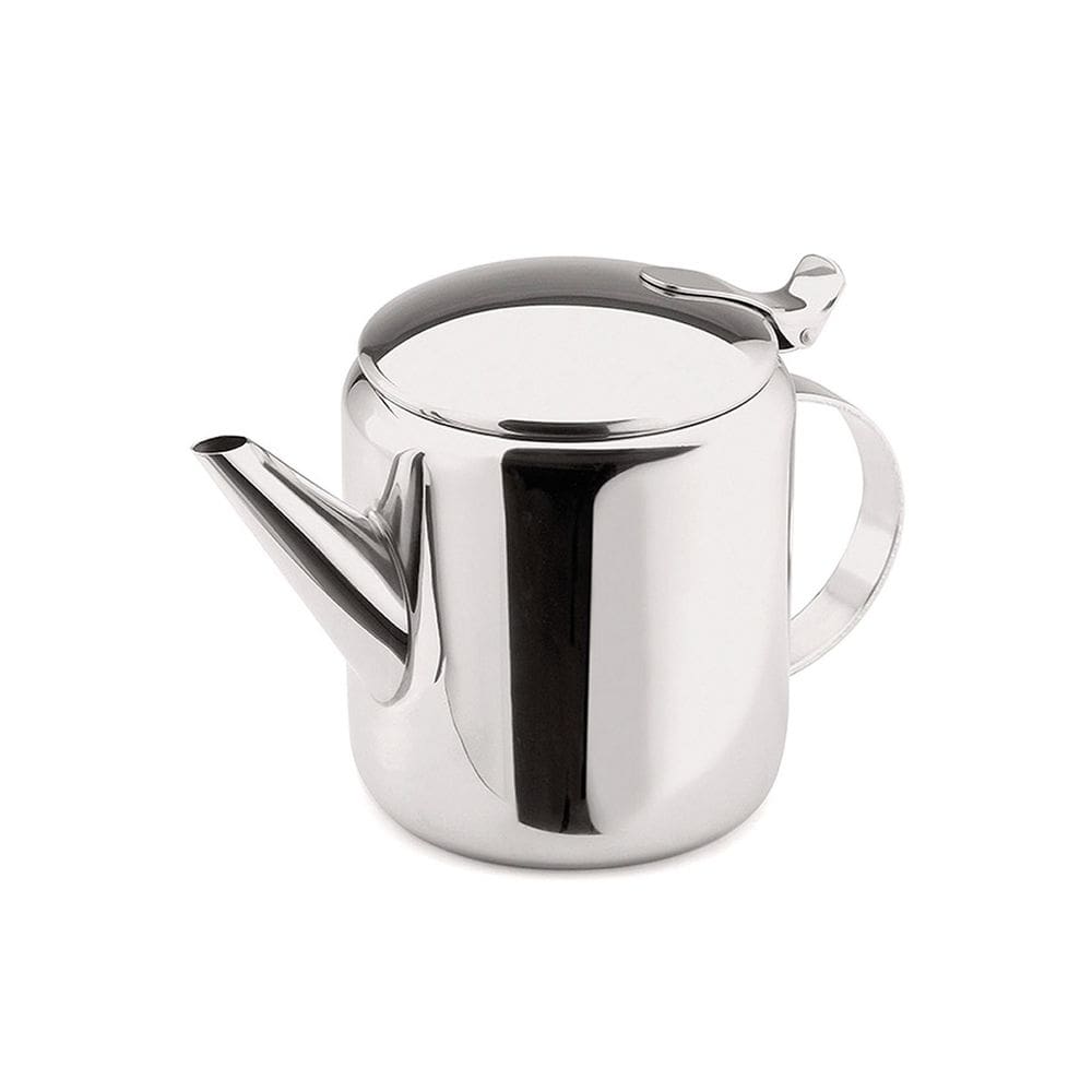 Bule em Aço Inox Com Tampa e Bico 700ml Baixo Servir Café
