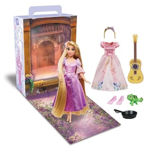 Boneca Princess Story da Disney Store Rapunzel emaranhada 28 cm com acc