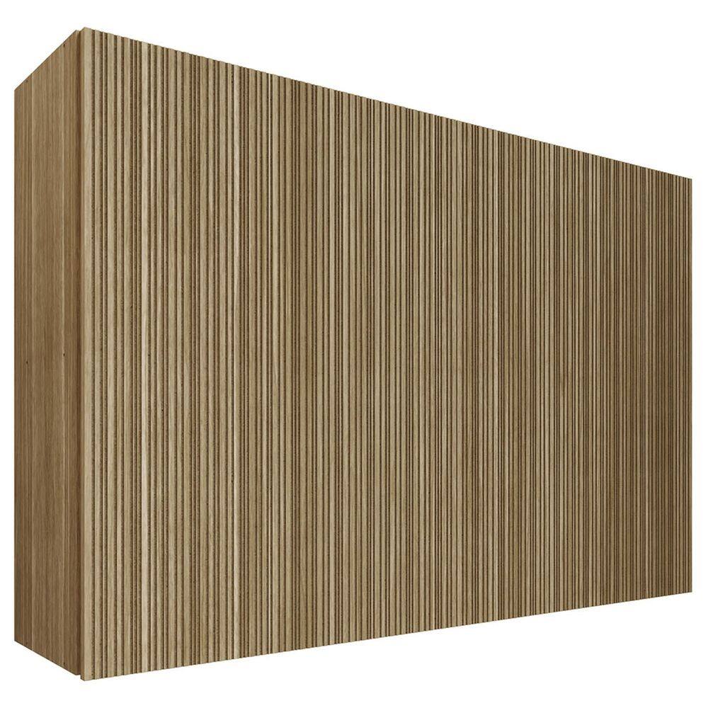Armário de Cozinha Aéreo 2 Portas 120cm Minsk Freijó Z06 - Mpozenato