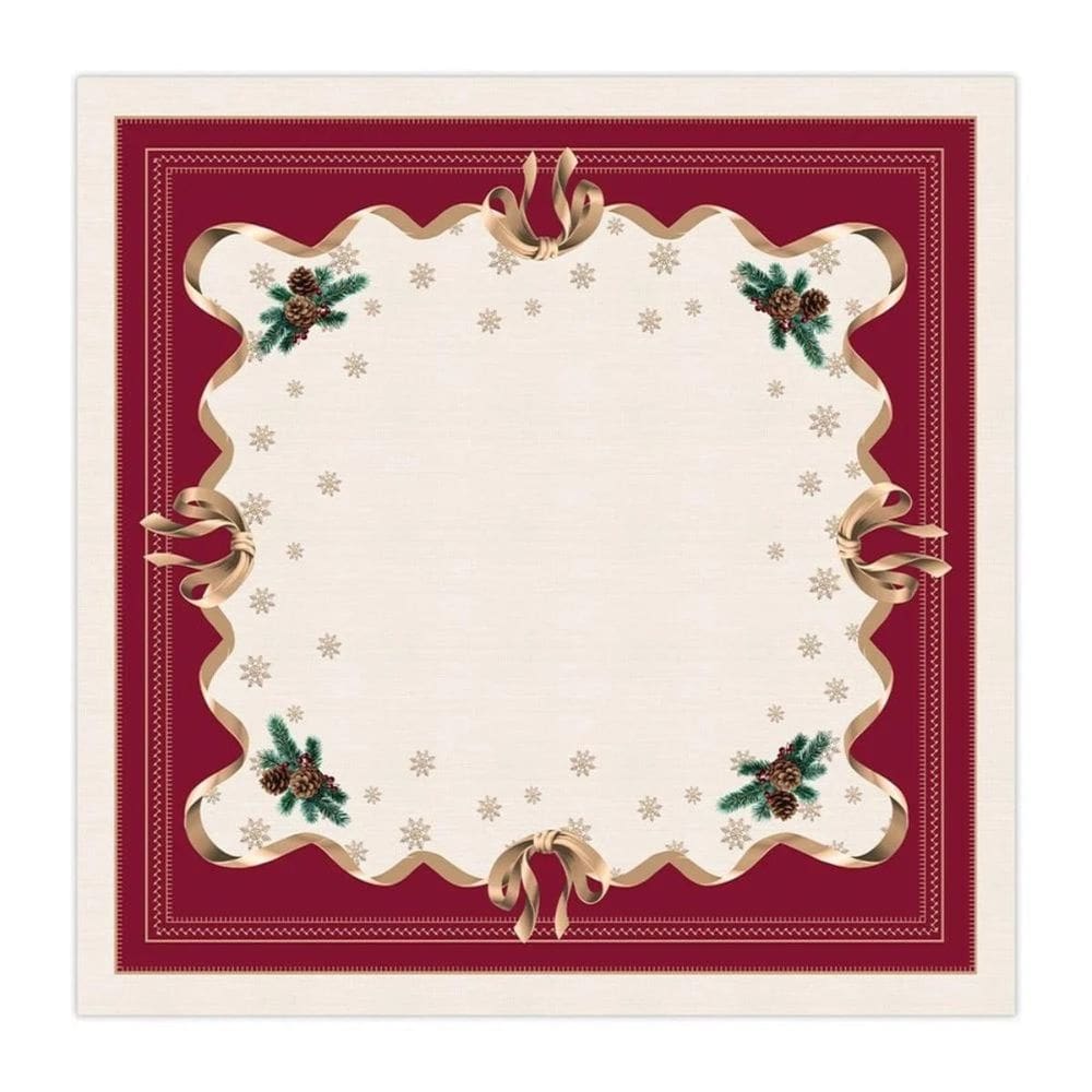 Toalha De Mesa Natalina Natal Radiante 1,40x140cm 197034