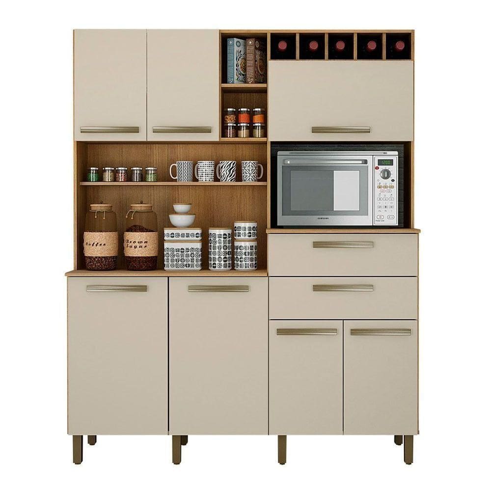 Armário Para Cozinha 7 Portas Valdemóveis