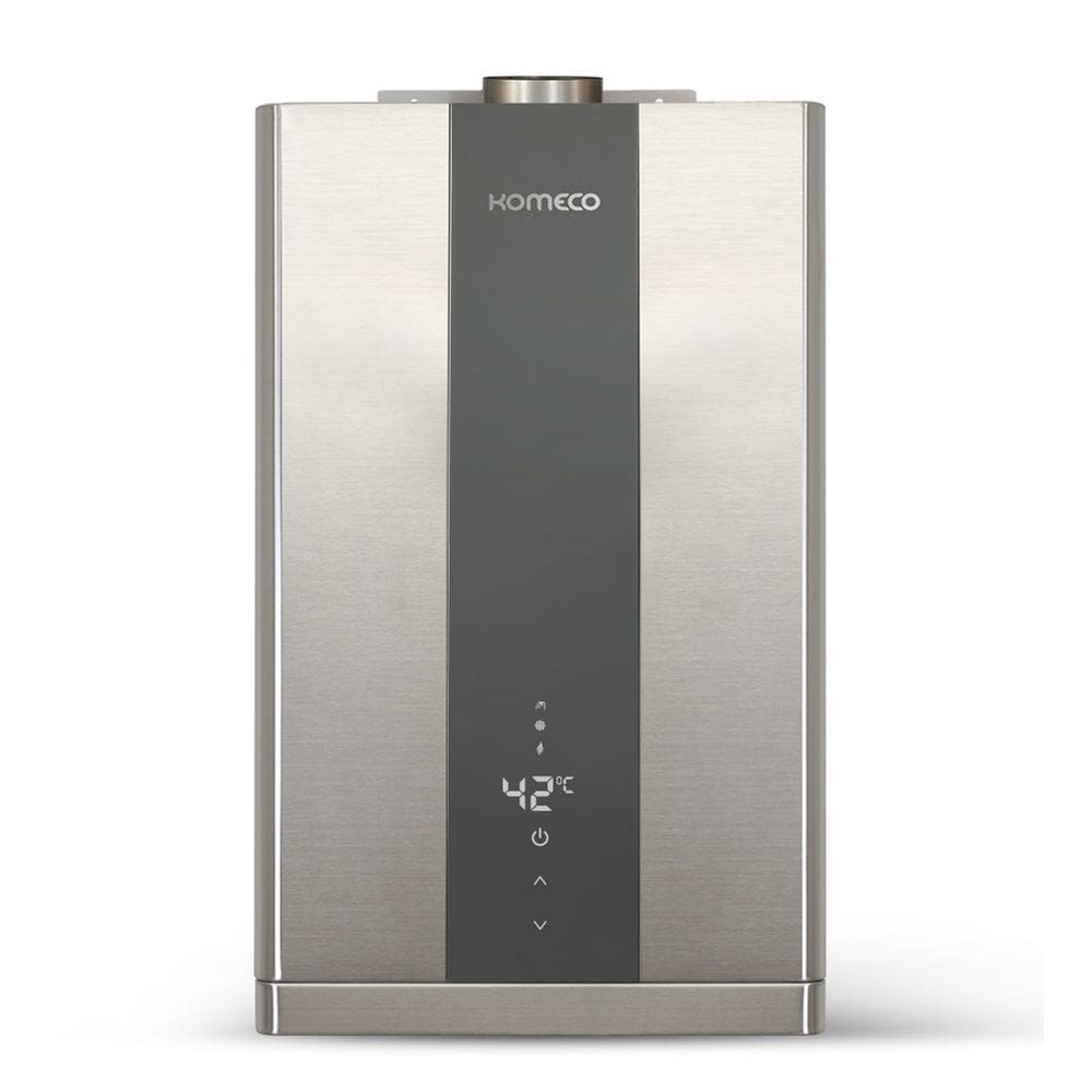 Aquecedor de Água a Gás Komeco GLP 9 Litros - DI - Inox