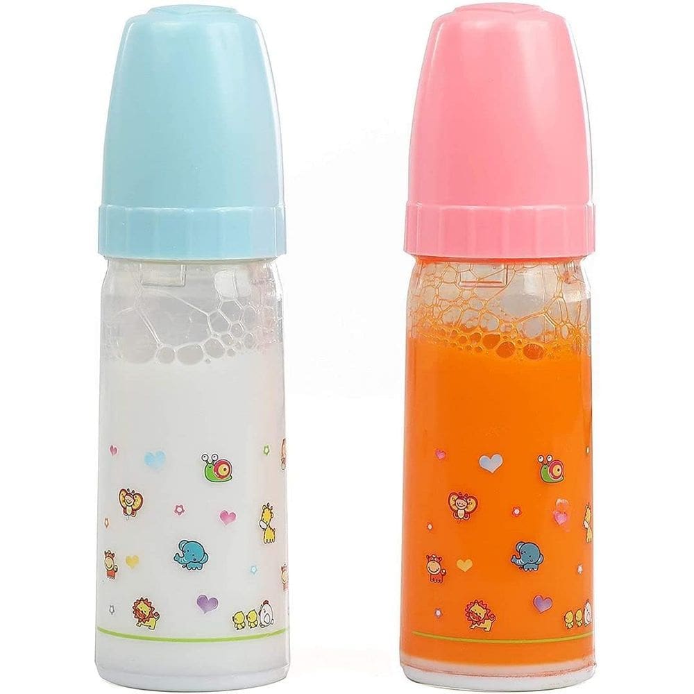 Magic Bottles Mommy & Me 2 Baby Doll Disappearing Milk/Juice