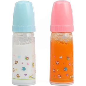 Magic Bottles Mommy & Me 2 Baby Doll Disappearing Milk/Juice