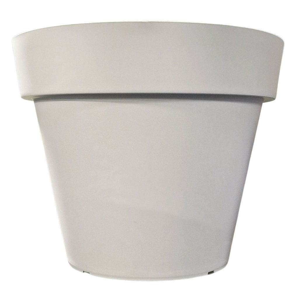 Vaso Autoirrigável Bari 58 Com Rodinhas (58x48) Taupe OKLA