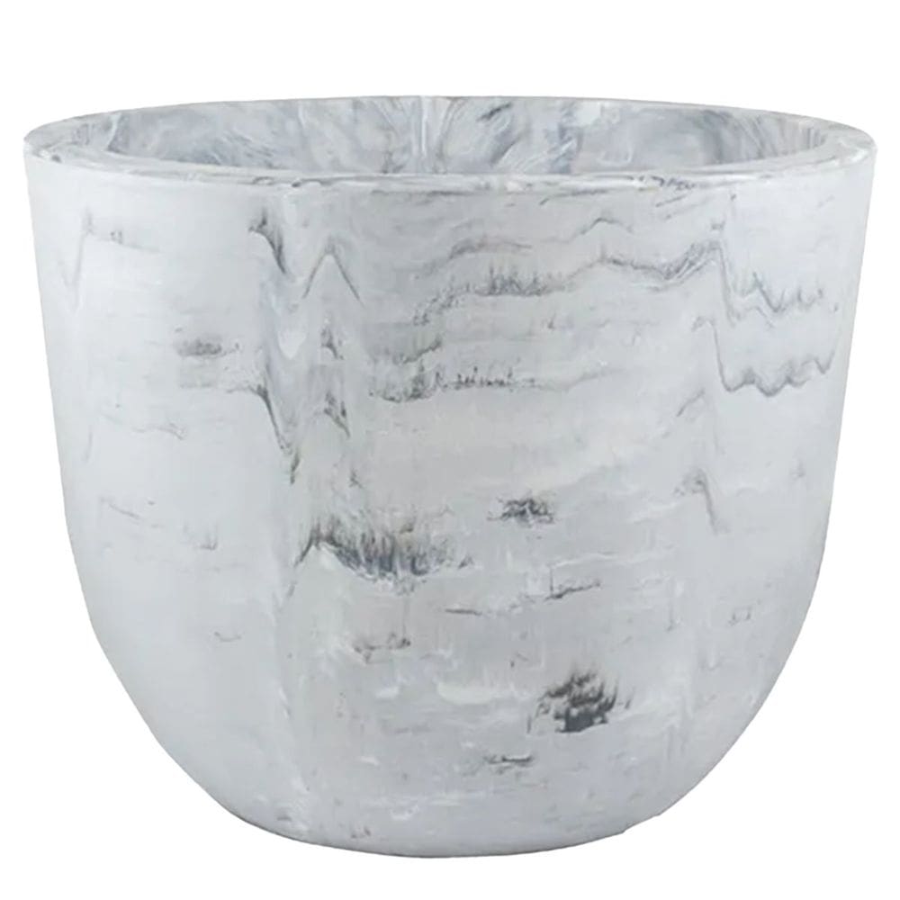 Vaso Concept Redondo N0 (2,5L) Cor Branco Carrara JAPI
