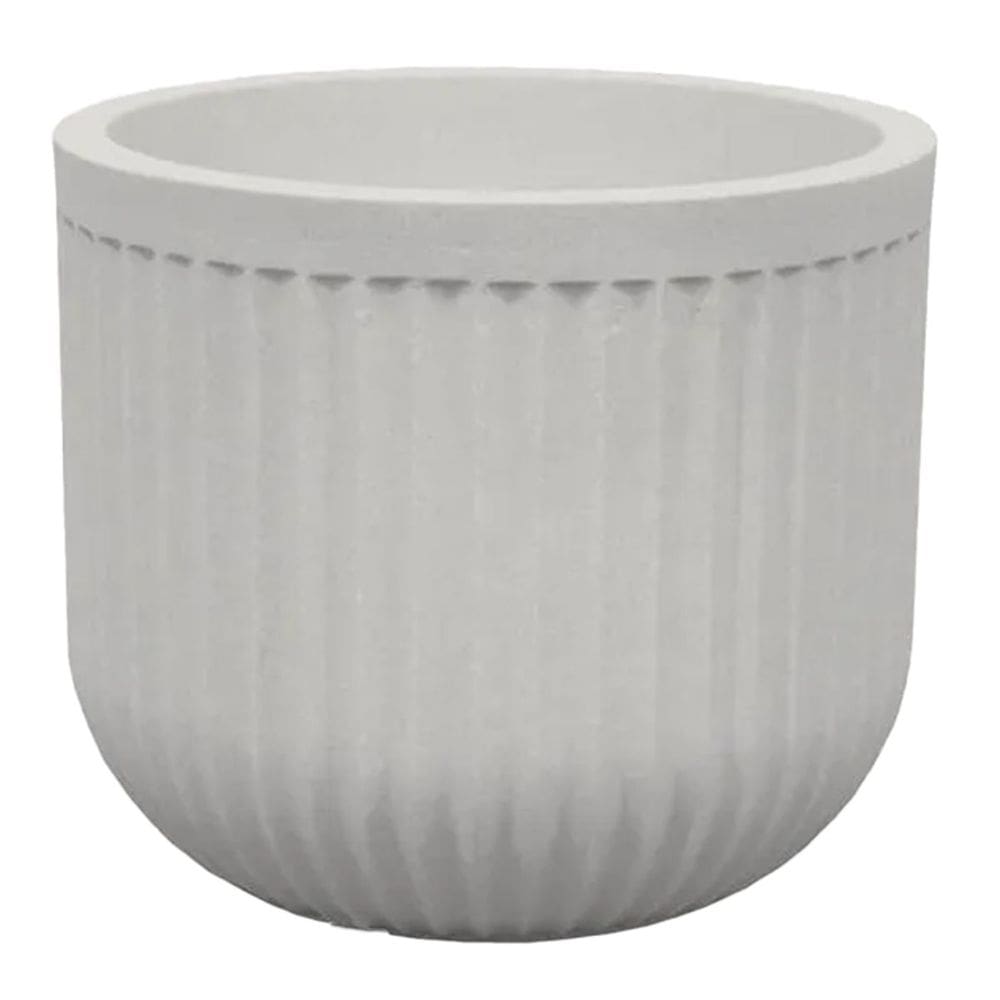 Vaso Atenas Cilíndrico 36 (20L) Cor Off-White JAPI