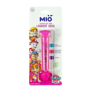 Seringa para Lavagem Nasal Mió Patrulha Canina Cor Rosa 10ml