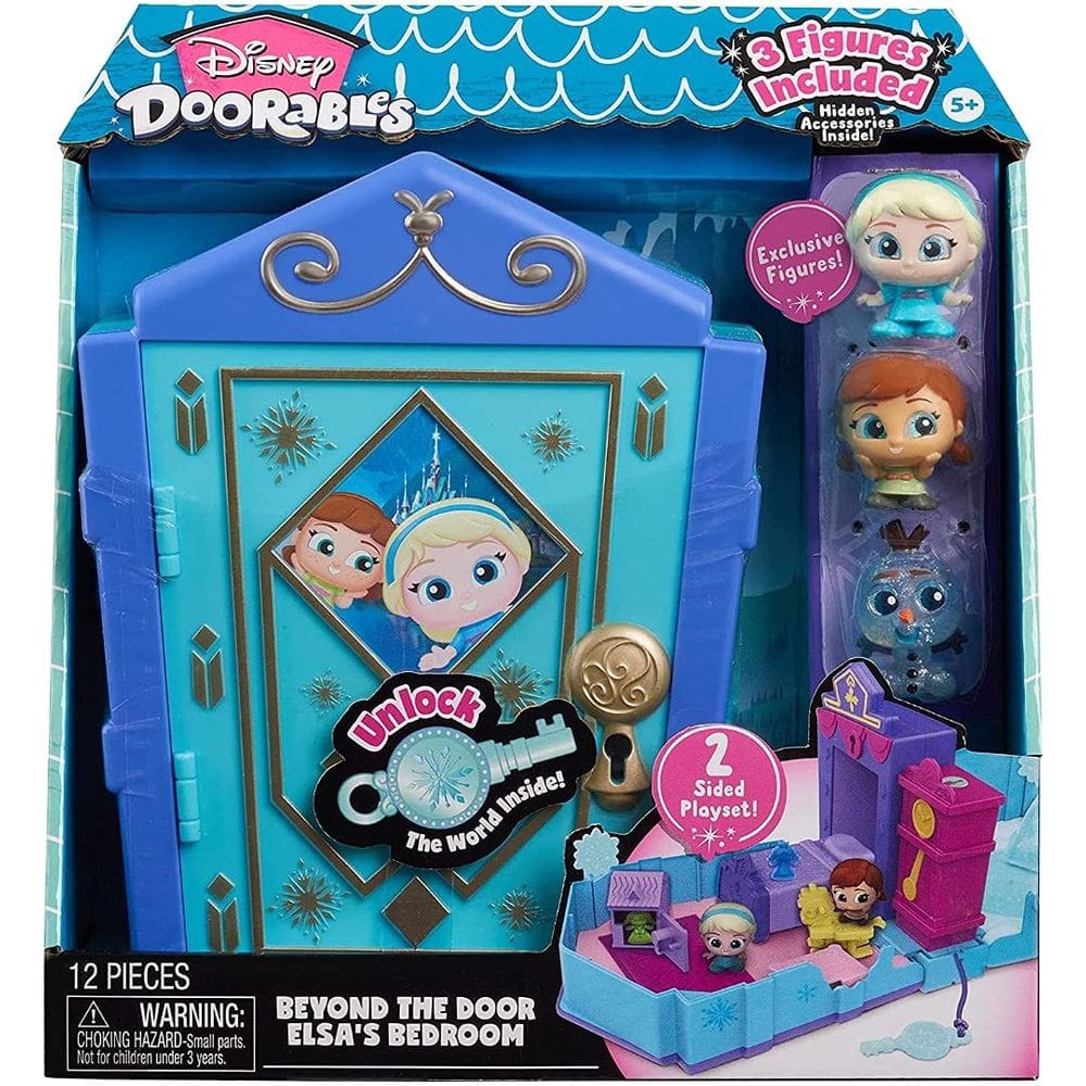 Playset Disney Doorables Beyond the Door`s Bedroom Elsa