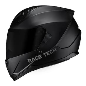 Capacete Race Tech Sector Monocolor Preto Fosco