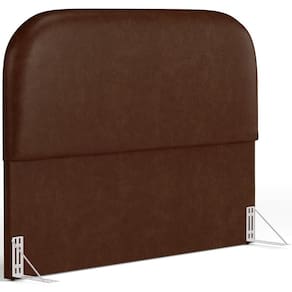 Cabeceira Cama Box Casal 140cm Orgânica Lanna W01 Couríssimo Marrom - Lyam Decor