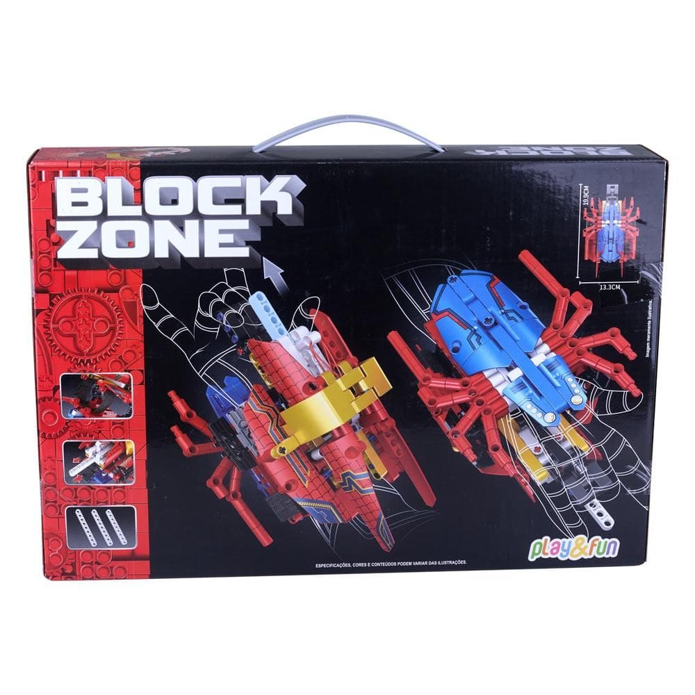 Garra Bloco Aranha Play&Fun Block Zone