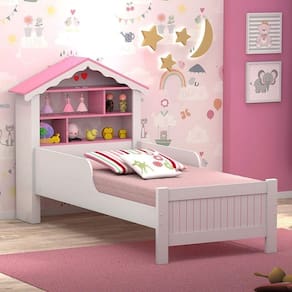 Cama Casinha Menina Juvenil Com Colchão