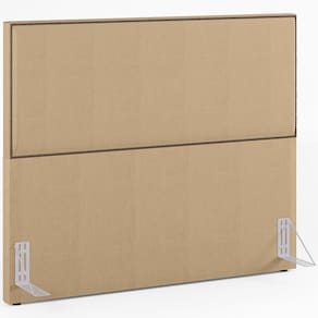 Cabeceira Cama Box Casal 160 Cm Linho Bege Escuro