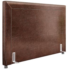 Cabeceira Cama Box Casal 140cm P05 Berlim Corino Marrom