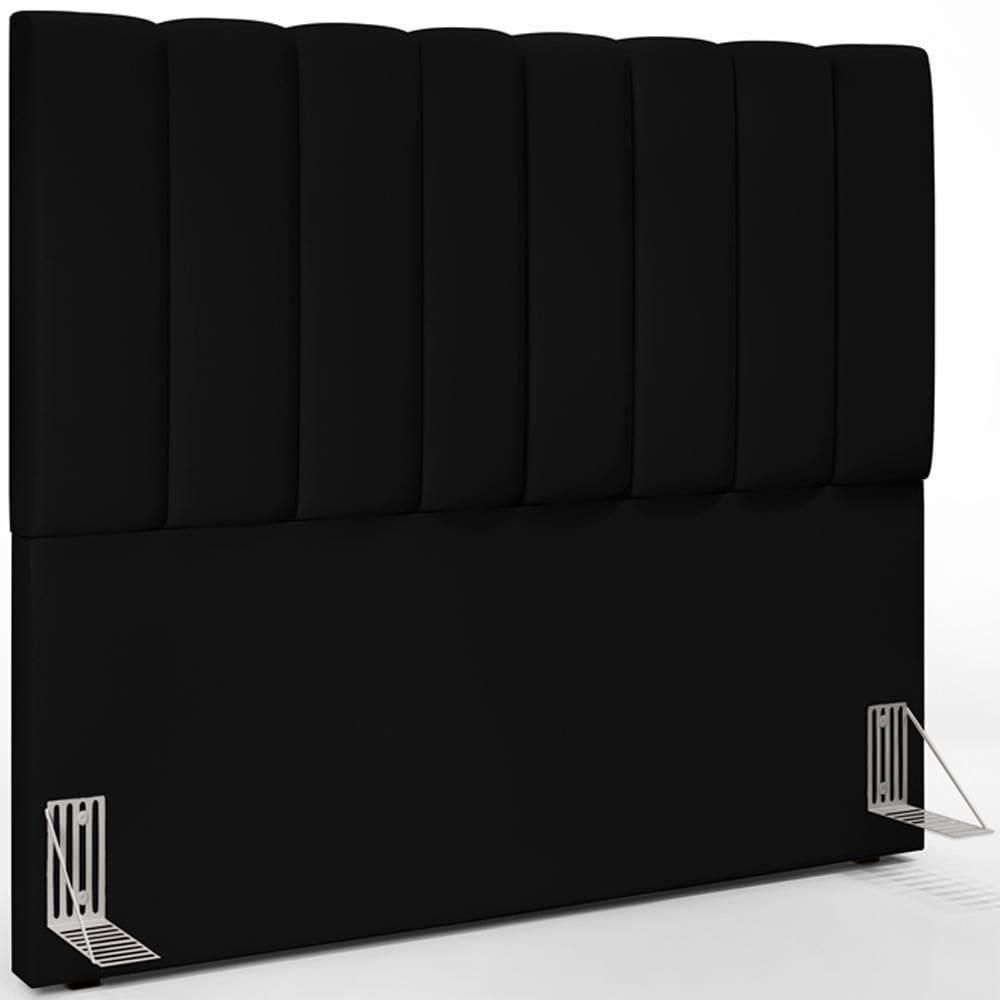 Cabeceira Cama Box Casal 140 Cm Dália W01 Facto Preto