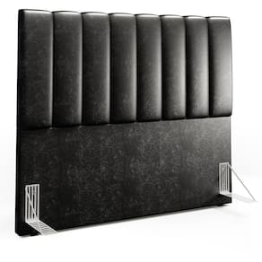 Cabeceira Cama Box Casal 140 Cm Dália W01 Couríssimo Preto