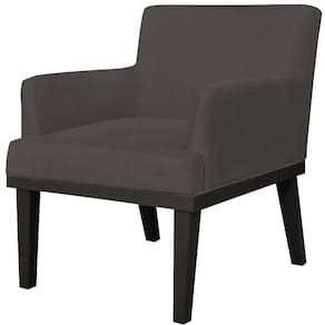 Poltrona Beatriz Suede Marrom