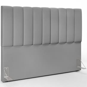 Cabeceira Cama Box Casal Queen 160 Cm Dália W01 Facto Cinza
