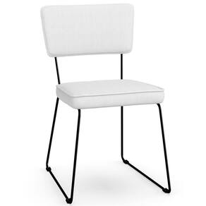 Cadeira Estofada De Jantar Allana L02 Facto Branco
