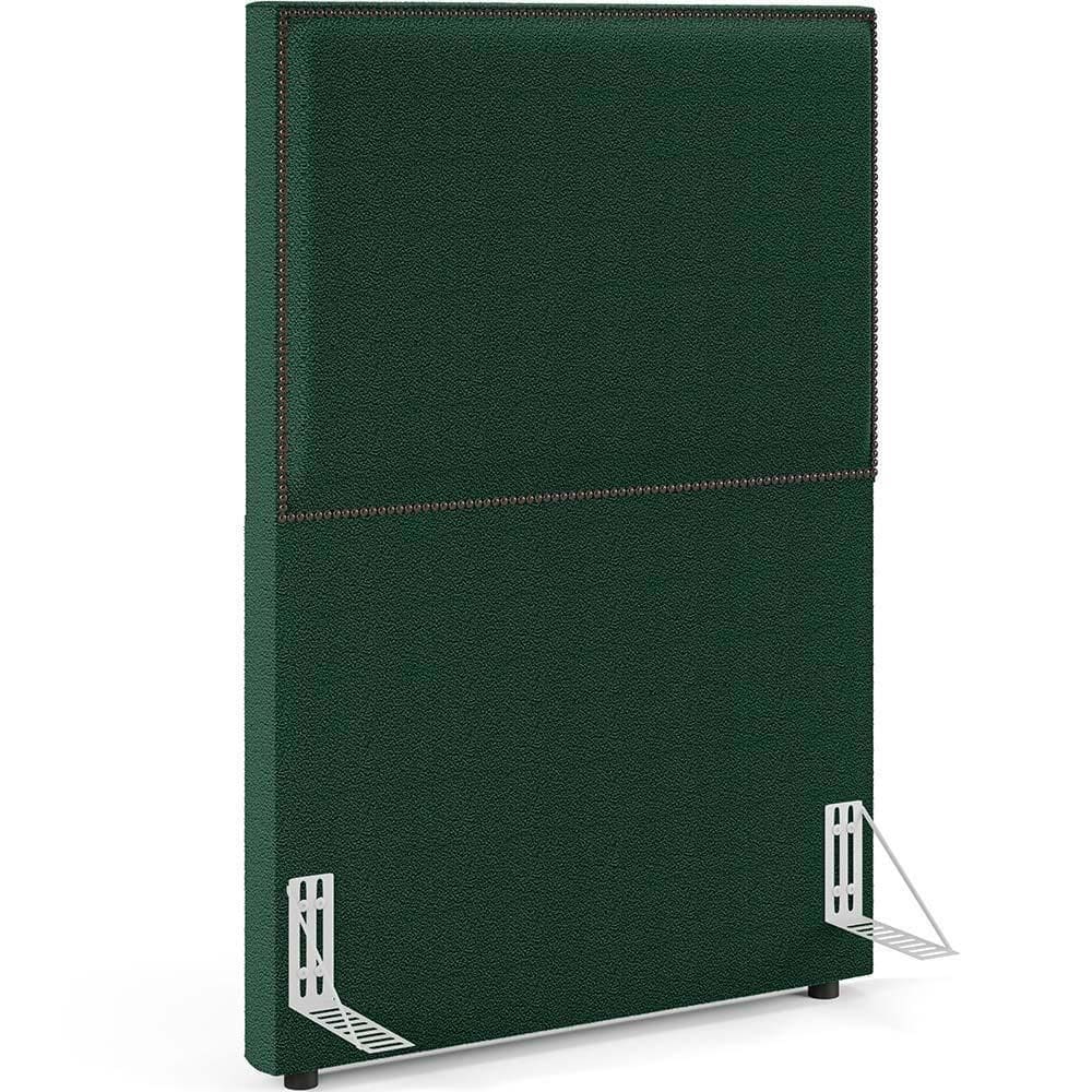 Cabeceira Box Solteiro Tachas 100cm Verde