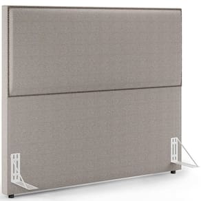 Cabeceira Box Casal Tachas 140 Cm Vicenza L02 Bouclê Bege
