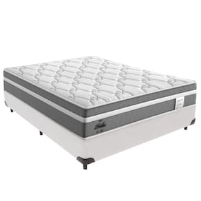 Cama Box Casal E Colchão Molas Ensacadas Berlim Probel