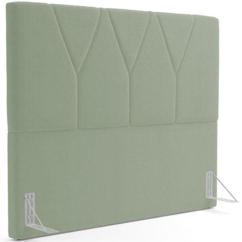 Cabeceira Cama Box Casal Quenn 160 Cm Aurora W01 Bouclê Oliva