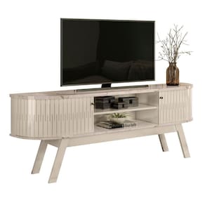Rack Para Tvs De 75 Polegadas Leicester Calacata Off White