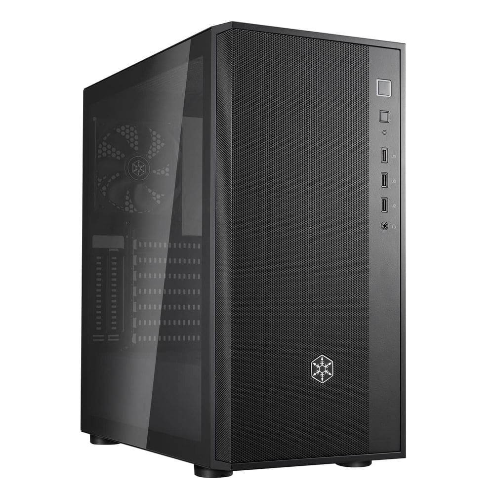 Estojo SilverStone Technology FARA R1 V2 Mid-Tower ATX preto
