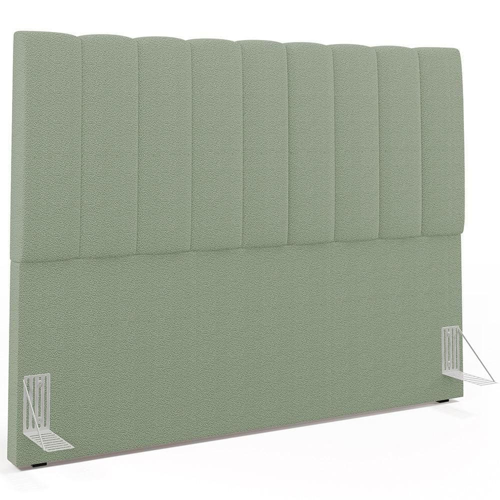 Cabeceira Cama Box Casal King 195 Cm Dália W01 Bouclê Oliva