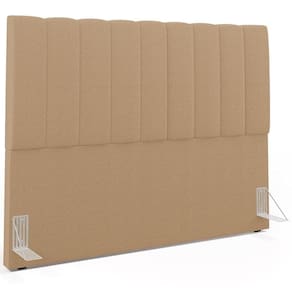 Cabeceira Cama Box Casal Queen 160 Cm Dália W01 Bouclê Mostarda