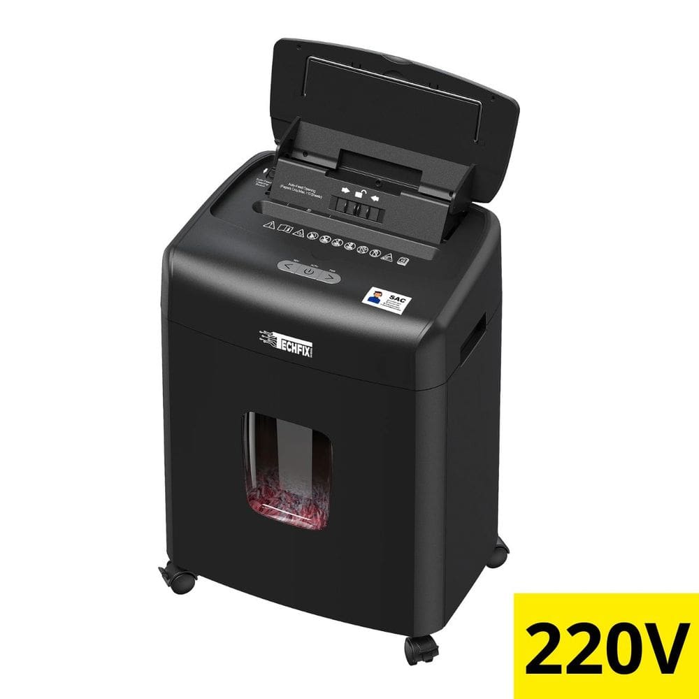 Fragmentadora de papel 110 folhas modo automático 10 folhas modo manual 23 litros AF-23110