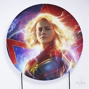 Painel Decorativo para Festa 1,50x1,50 metros Vesti Fácil com Elástico Vingadores - Fera Print