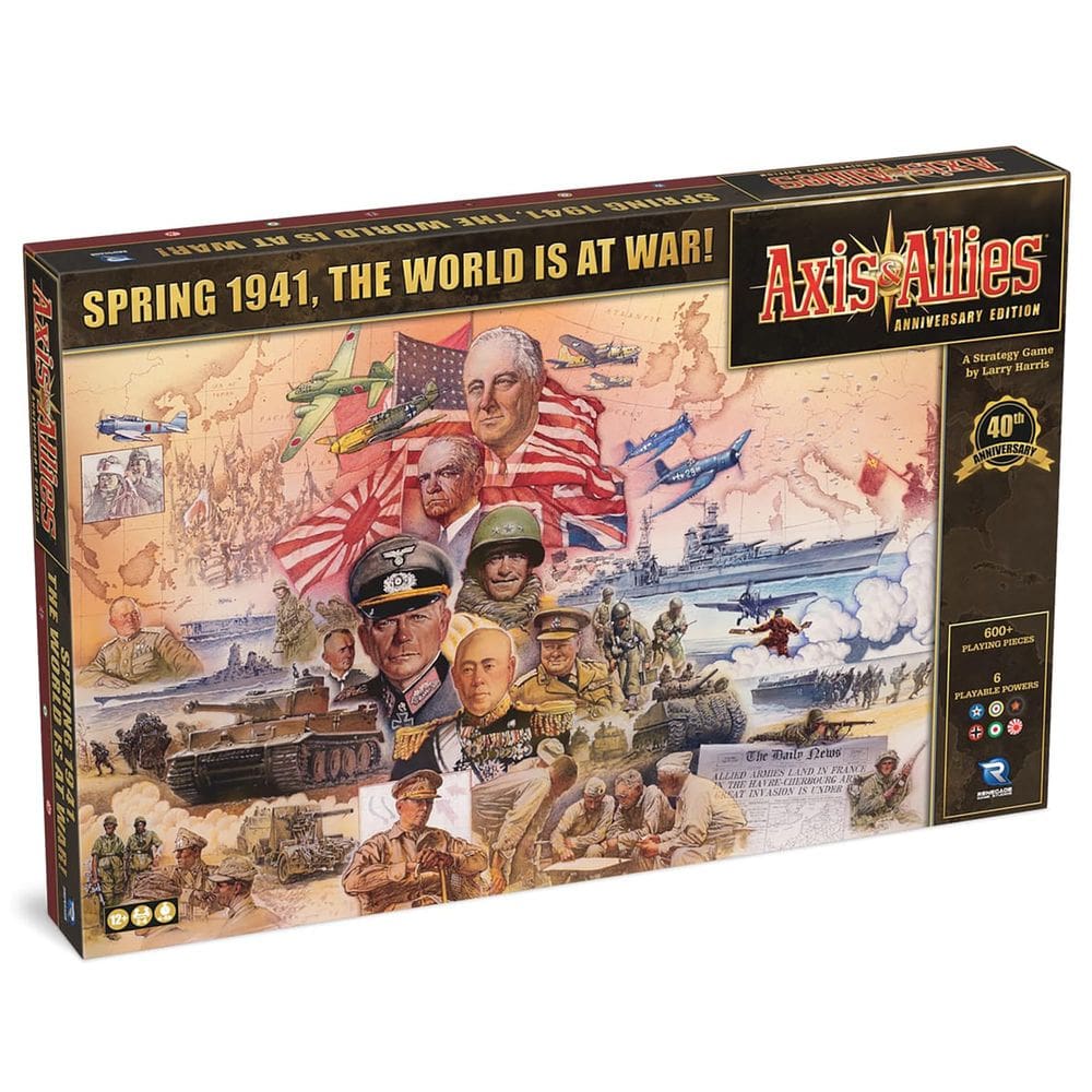Jogo de tabuleiro Axis & Allies: Anniversary Edition Renegade