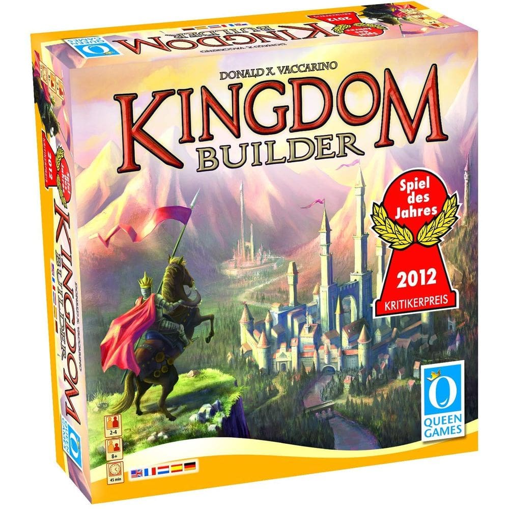 Jogo de Tabuleiro Queen Games Kingdom Builder