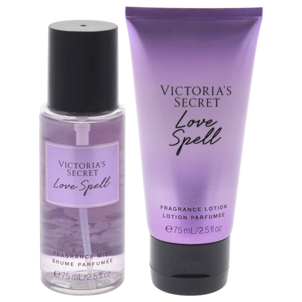 Conjunto de presentes Perfume Victorias Secret Love Spell, 2 unidades, mini