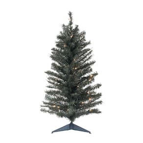 Árvore de Natal Vickerman Canadian Pine 36cm com luzes
