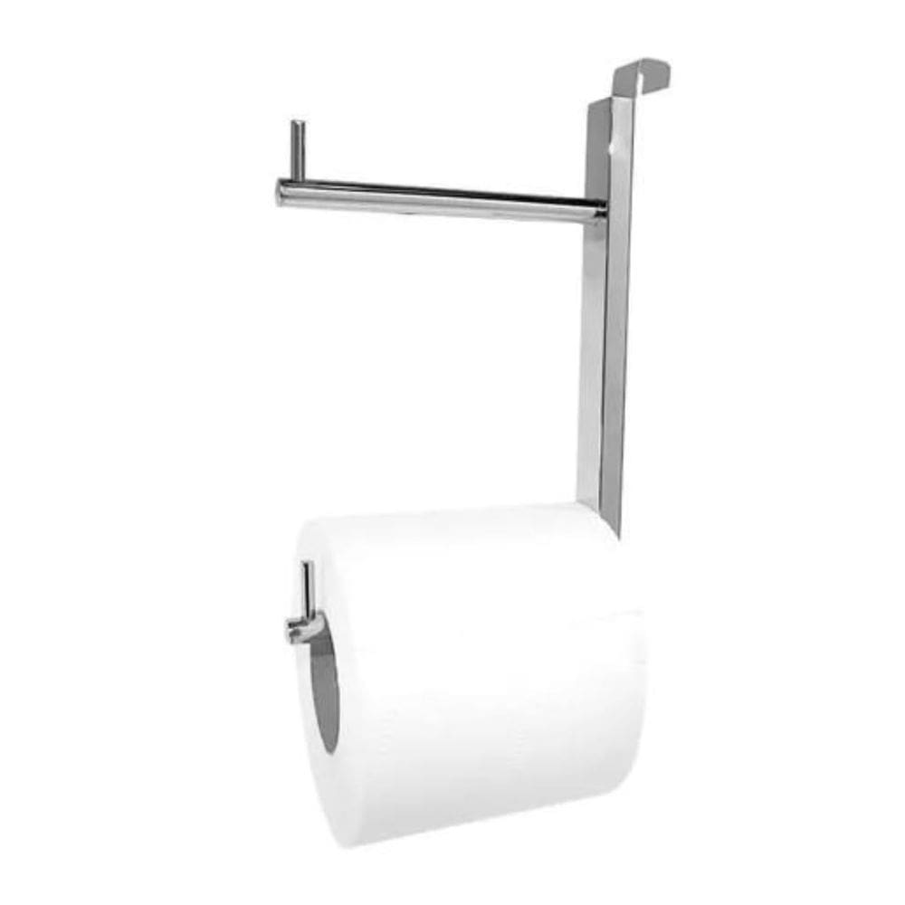 Suporte Papel Higiênico Duplo Papeleira para Caixa Descarga Inox 304 - Papwora2022