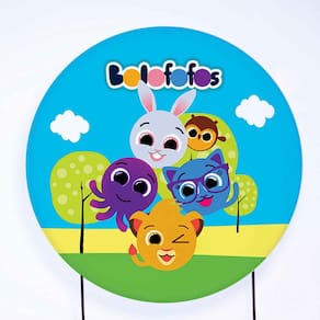 Painel Decorativo para Festa 1,80x1,80 metros Vesti Fácil com Elástico Bolo Fofo - Fera Print