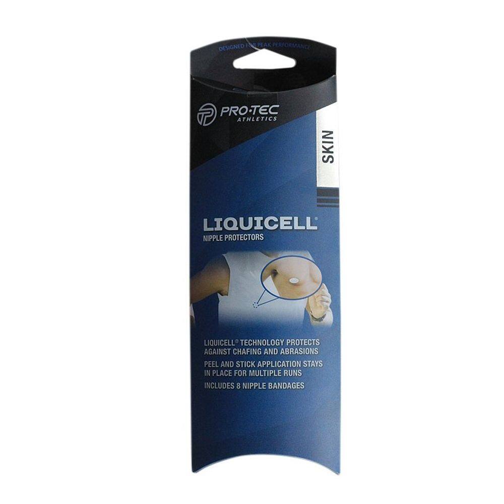 Pulseiras protetoras de blister Pro-Tec Liquicell, pacote com 8 grandes
