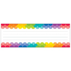 Placas de identificação Creative Teaching Press Painted Palette x36