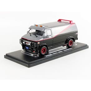 Carro fundido Greenlight Collectibles 1:43 The A-Team 1983GMC Vandura