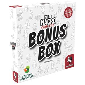 Expansão de jogo de mistério de mesa Micro Macro Crime City