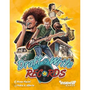 Jogo de tabuleiro musical Inside Up Games Draft & Write Records