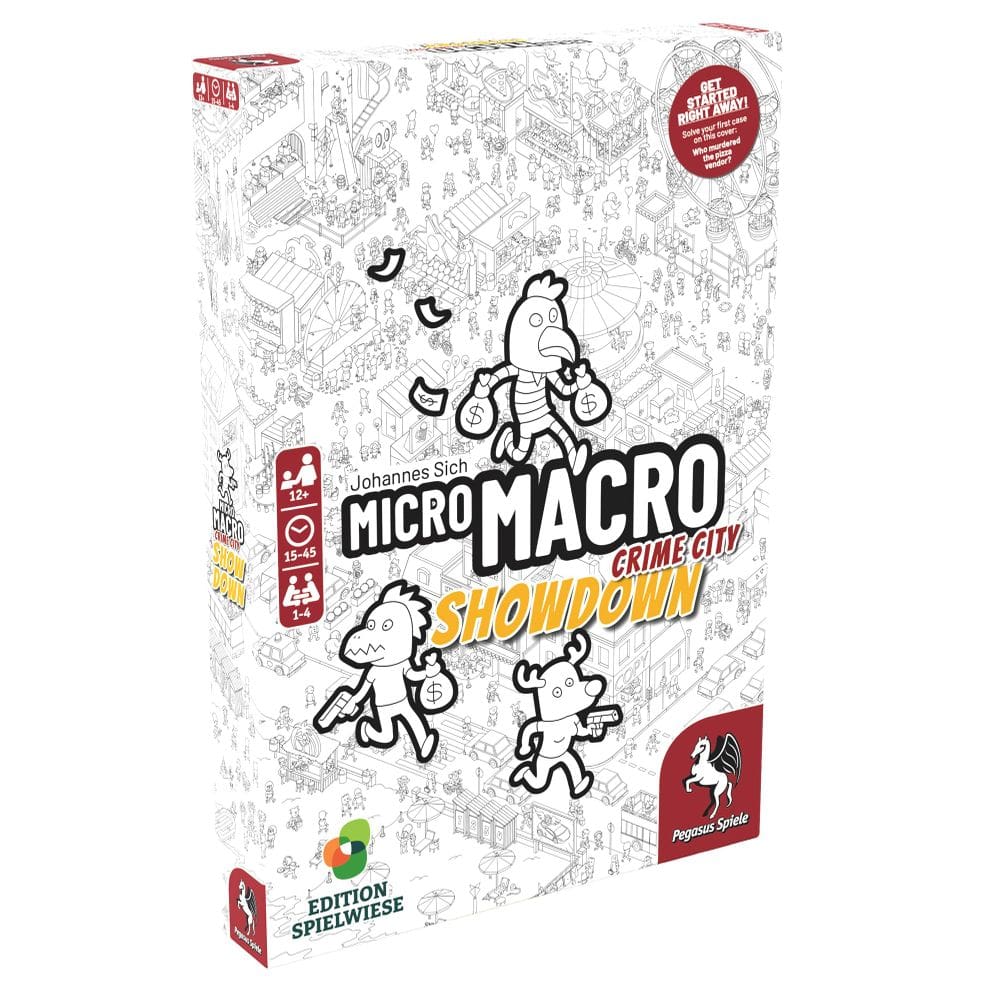 Jogo de Tabuleiro Pegasus Spiele Micro Macro Crime City: Showdown