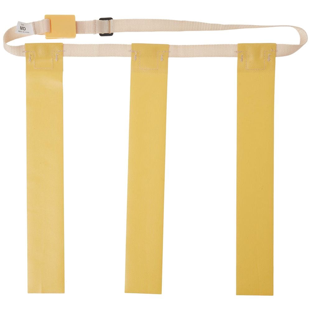 Cintos de futebol Flag Triple Threat Yellow Tamanho M